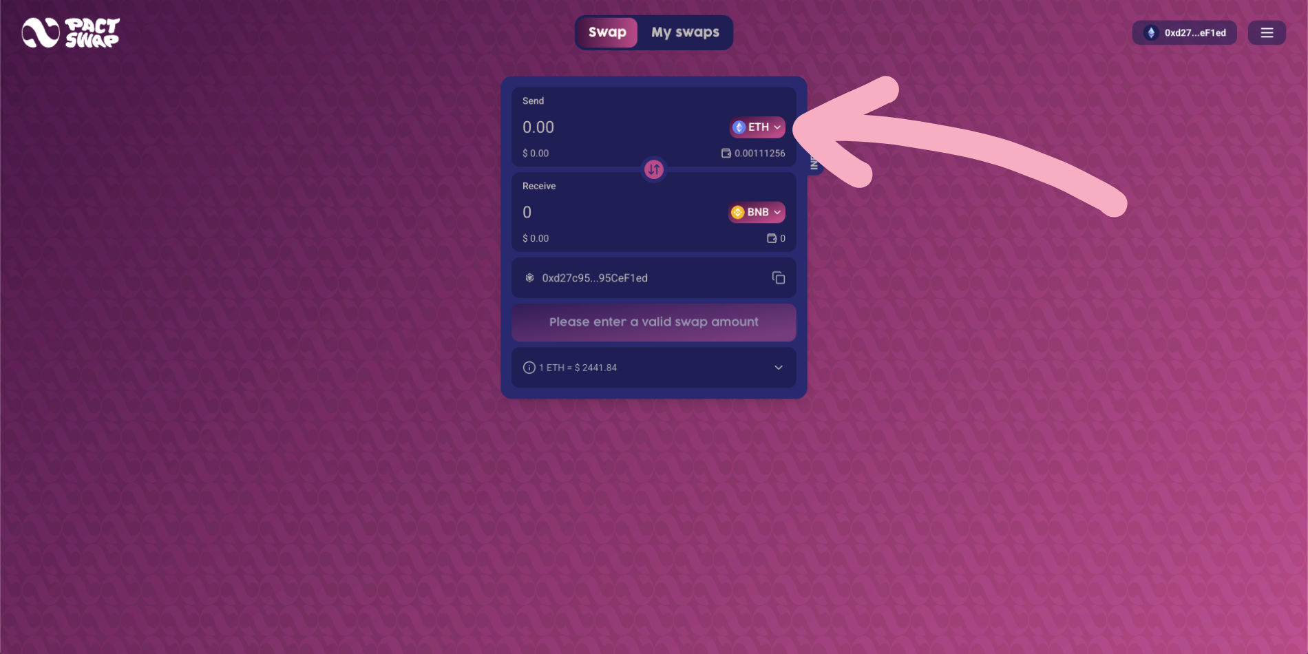 Select from token